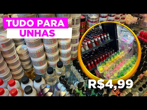 VOCÊ É MANICURE? A MELHOR LOJA DE ACESSÓRIOS PARA UNHAS NA 25 DE MARÇO / muito barato