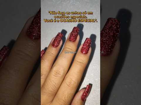 NÃO FAÇA AS UNHAS SÓ EM OCASIÕES ESPECIAIS, VOCÊ É A OCASIÃO ESPECIAL #shorts #unhas #humor