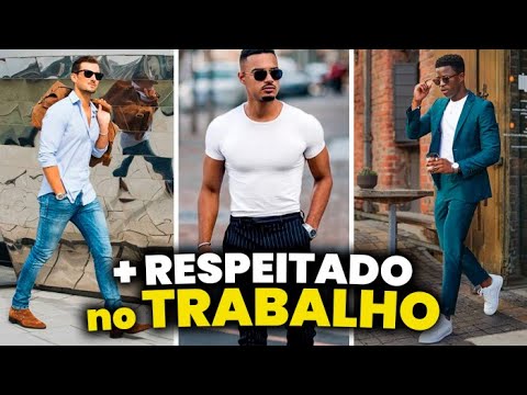 7 LOOKS MASCULINOS MATADORES para TRABALHAR (se vista pra ser RESPEITADO!)