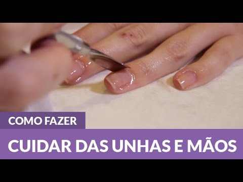 Como cuidar das unhas e mãos