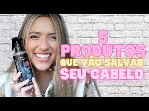 5 produtos que vão SALVAR seu cabelo pós química!