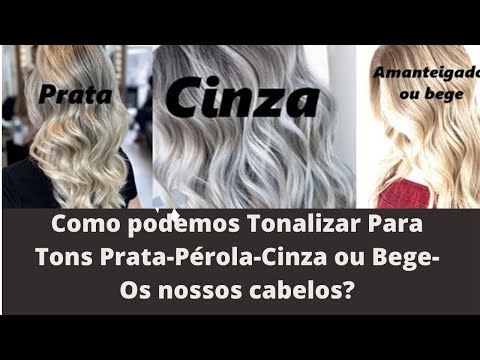 Tonalizar Mechas-Para O Platinado-Pro Cinza Ou Pro Loiro Bege Ou Amanteigado-Entenda Com Funciona.