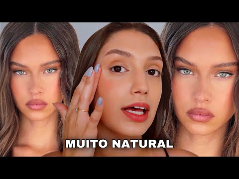 A MAKE MAIS NATURAL DA VIDA *COMO FAZER UMA MAQUIAGEM BEM NATURAL*