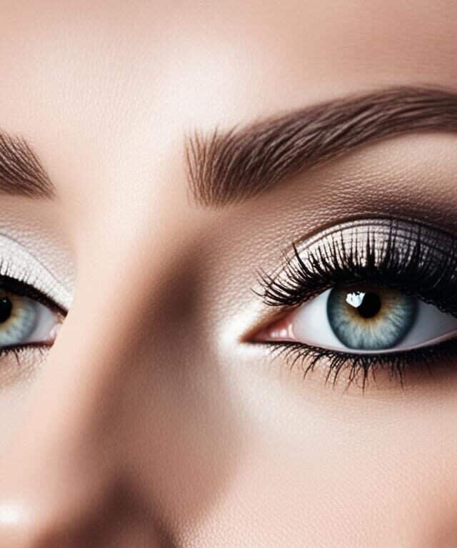 Maquiagem olho esfumado