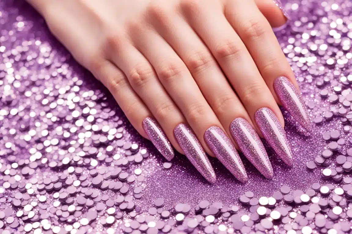Brilhe com Unhas Decoradas com Glitter Perfeitas 1 Unhas decoradas com glitter