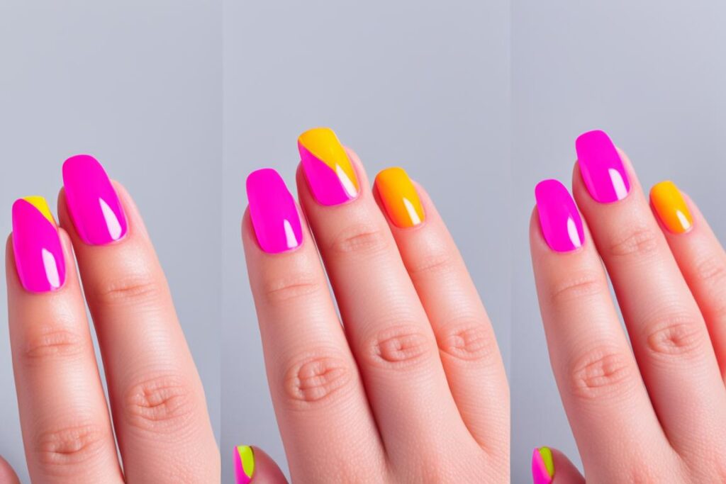 passo a passo unha neon passo a passo unha neon