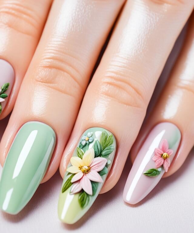 unha decorada realista