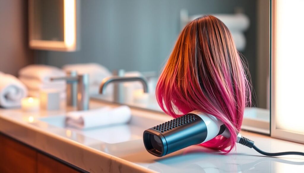 como usar escova secadora