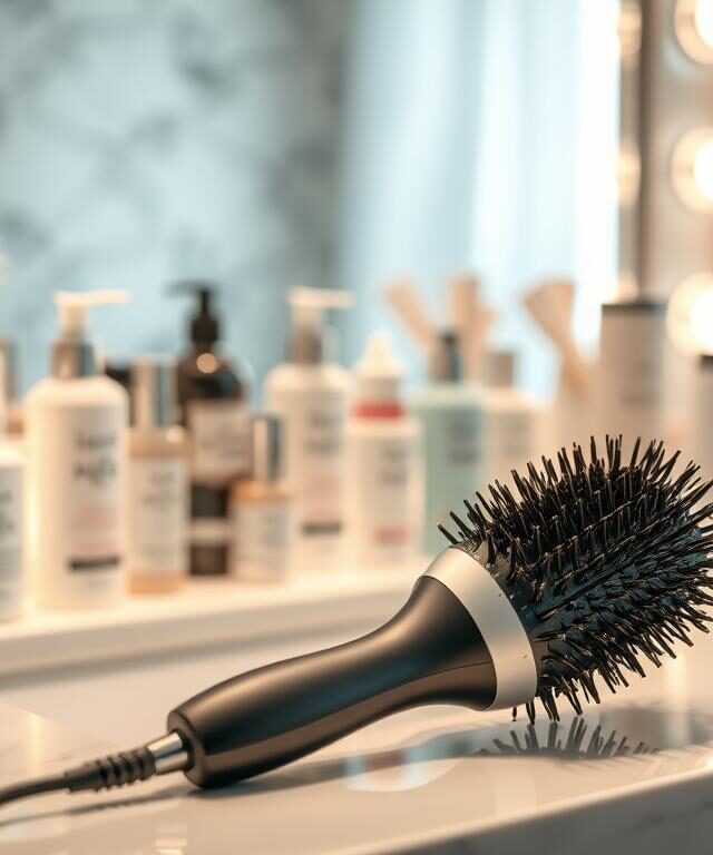 escova secadora cabelo