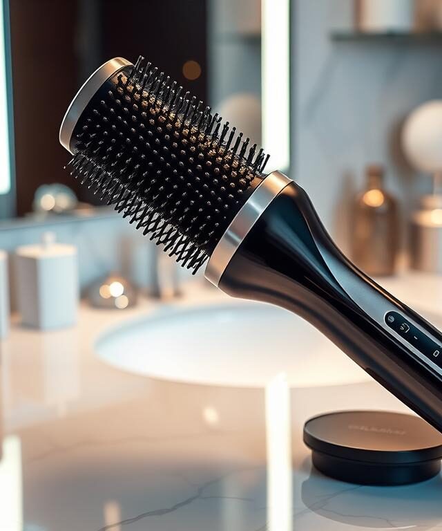 escova secadora de cabelo