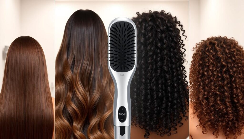 escova secadora para todos os tipos de cabelos escova secadora para todos os tipos de cabelos