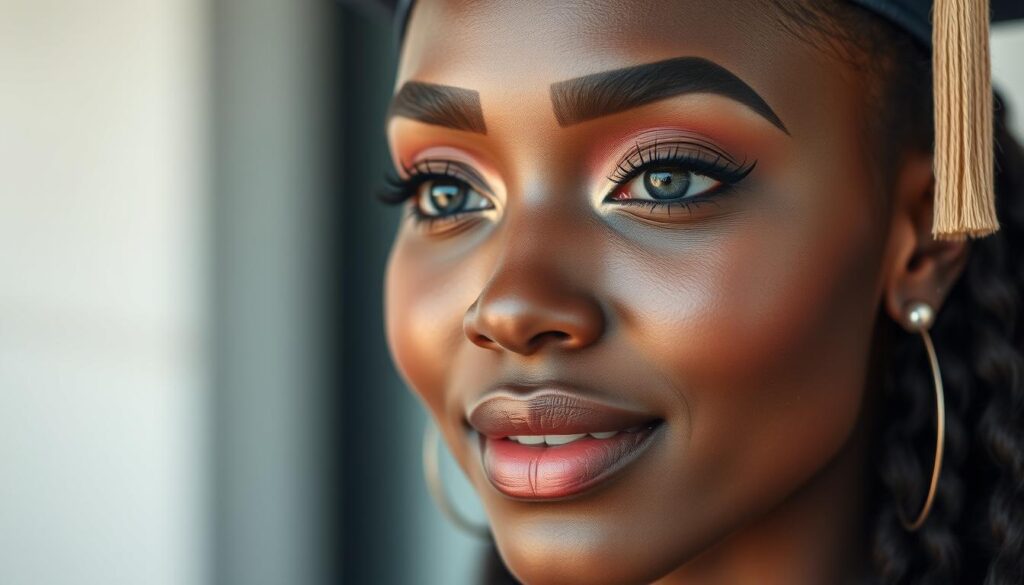 maquiagem formatura pele negra