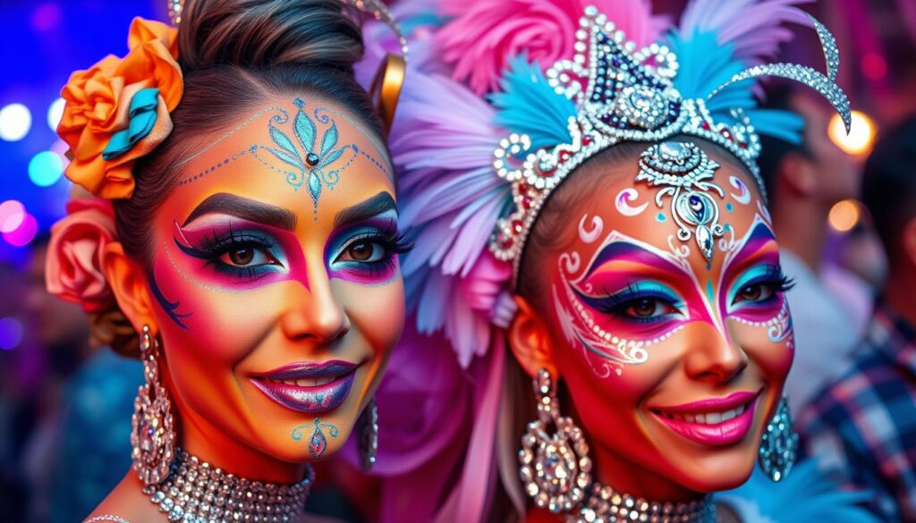 tendências maquiagem carnaval