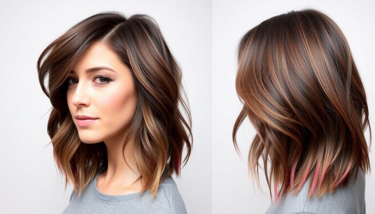 Início 3 corte de cabelo rosto redondo